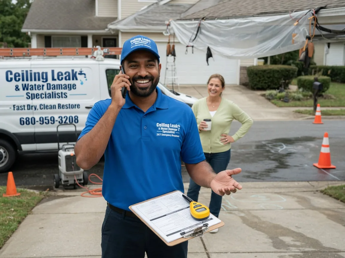 Ceiling Leak Cleanup Caraway, AR FAQs