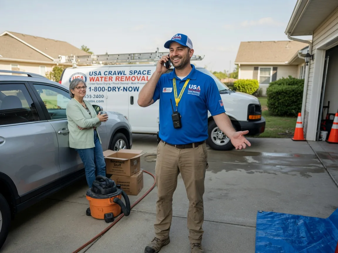 Crawl Space Water Removal Caraway, AR FAQs